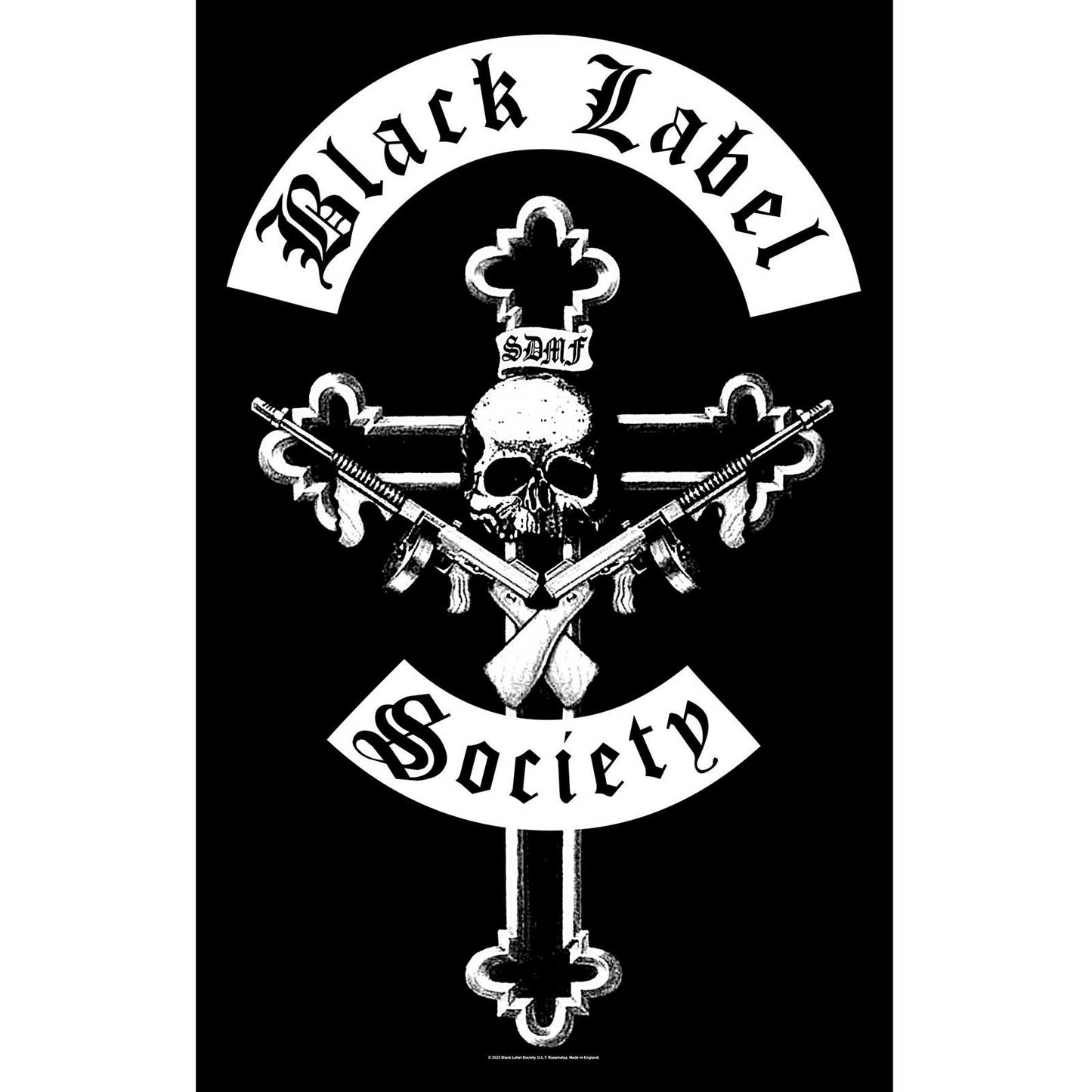 Een foto van een Textile Poster van Black Label Society.