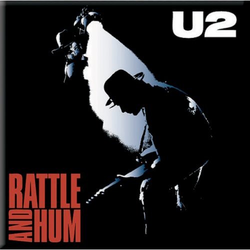 U2 Fridge Magnet: Rattle & Hum Koelkastmagneet