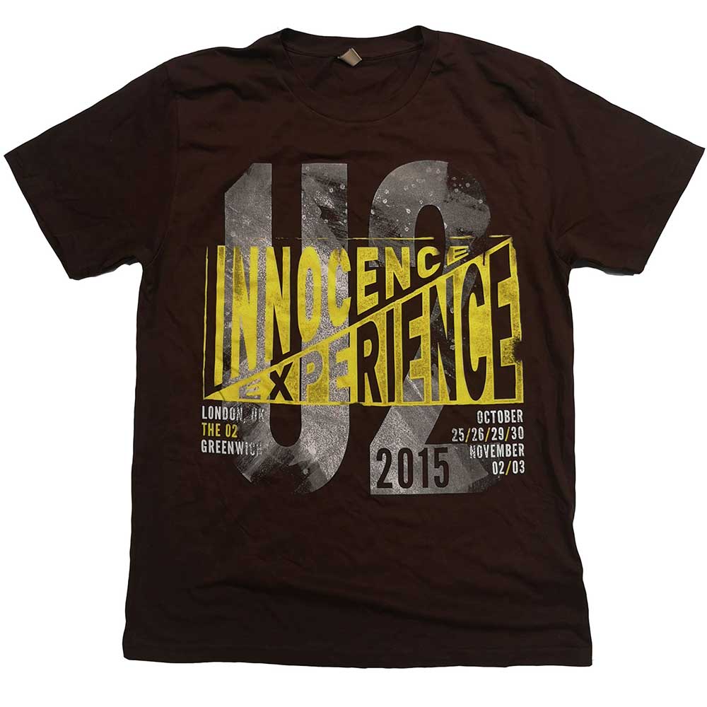 U2 Unisex T-Shirt: I+E London Event 2015 (Ex-Tour) T-Shirt