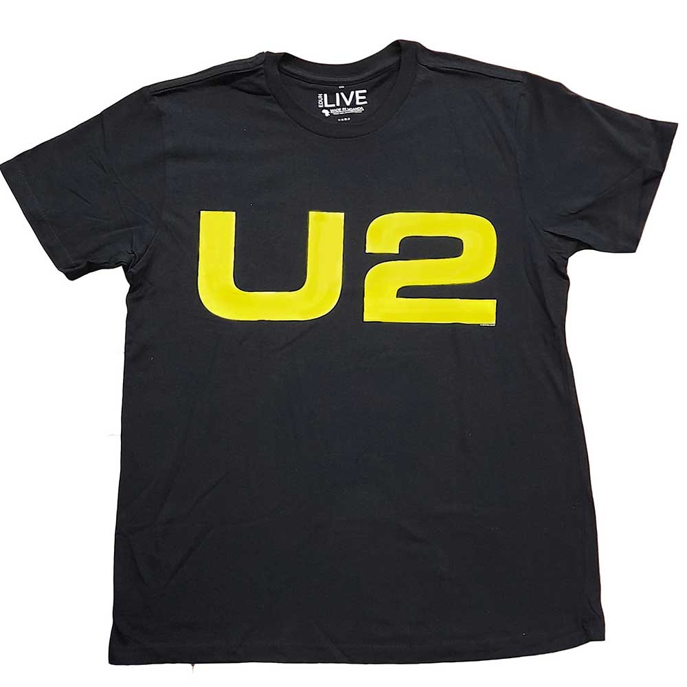 U2 Unisex T-Shirt: Logo 2018 (Back Print) (Ex-Tour) T-Shirt