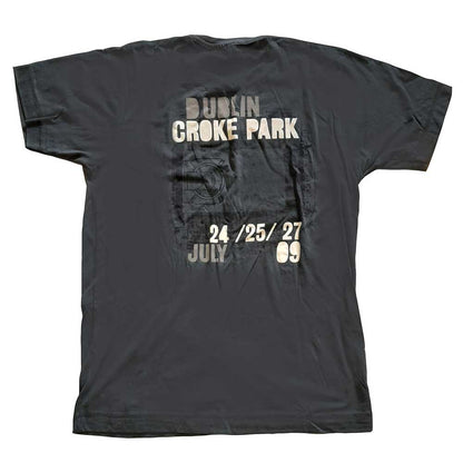 U2 Unisex T-Shirt: 360 Degree Tour Croke Park 2009 (Back Print) (Ex-Tour) T-Shirt