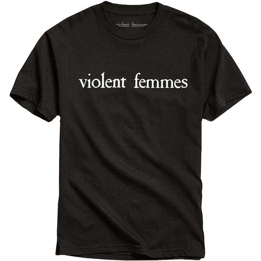 Violent Femmes Unisex T-Shirt: White Vintage Logo T-Shirt