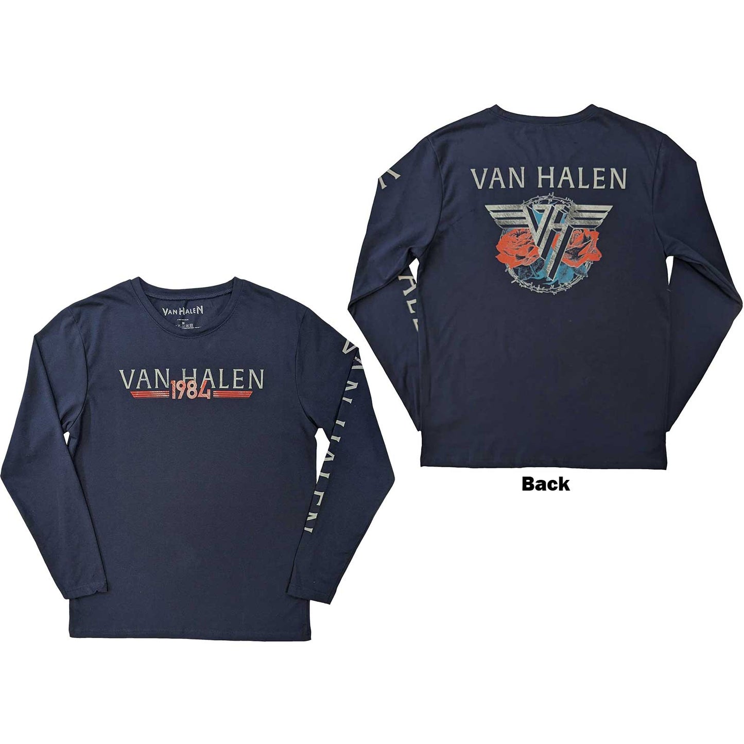 Een foto van een Long Sleeve T-Shirt van Van Halen.