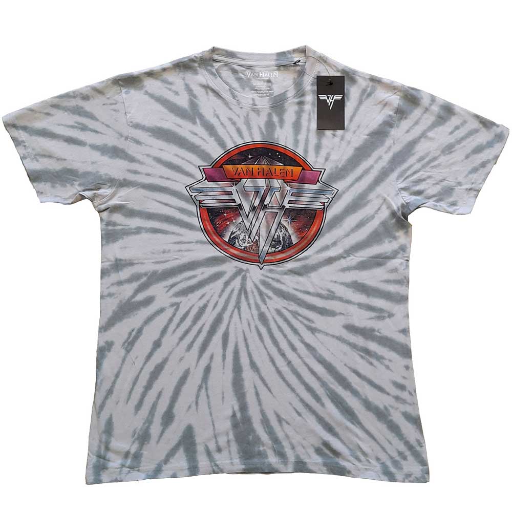 Van Halen Unisex T-Shirt: Chrome Logo (Wash Collection) T-Shirt