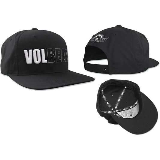 Volbeat Unisex Snapback Cap: Logo Snapback-pet