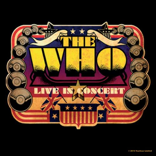 The Who Single Cork Coaster: Live in Concert Onderzetter