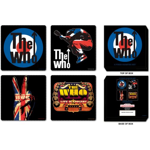 The Who Coaster Set: Mixed Onderzetterset