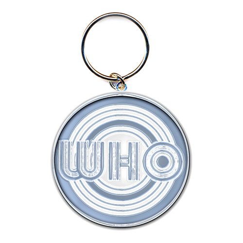 The Who Keychain: Circles Logo (Enamel In-fill) Sleutelhanger