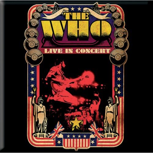 The Who Fridge Magnet: Live in Concert Koelkastmagneet