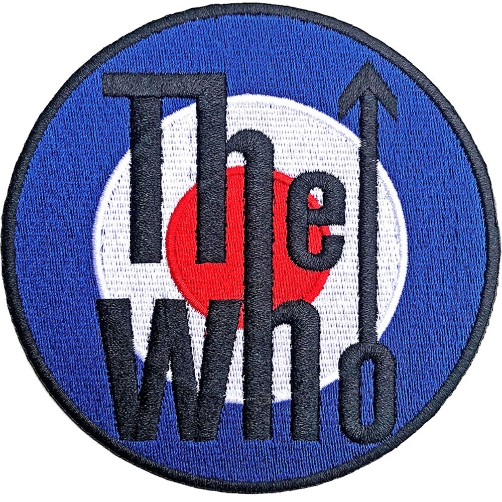 The Who Standard Patch: Target Logo Bordered Standaard patch