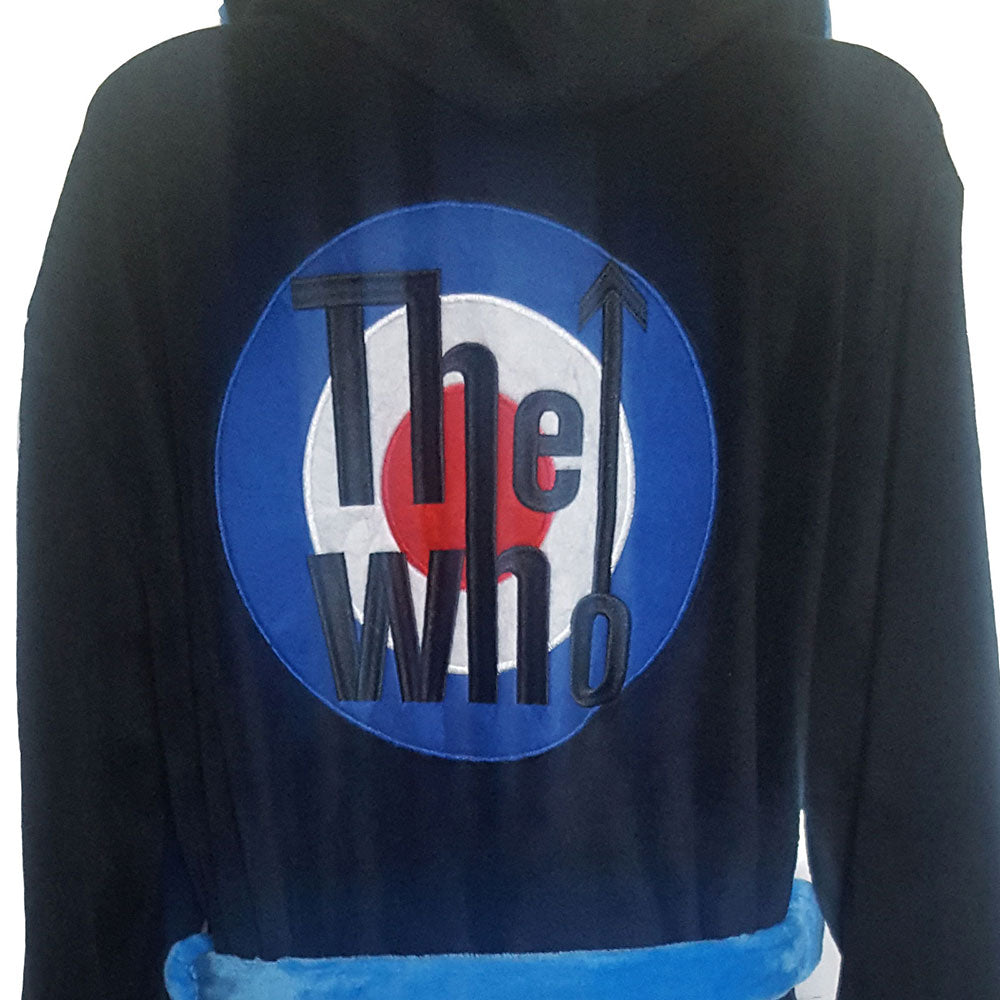 The Who Unisex Bathrobe: Target Logo (Small - Medium) Bathrobe