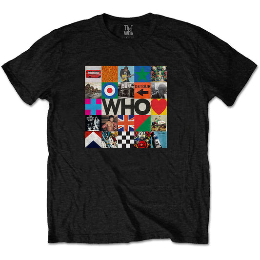 The Who Unisex T-Shirt: 5x5 Blocks T-Shirt