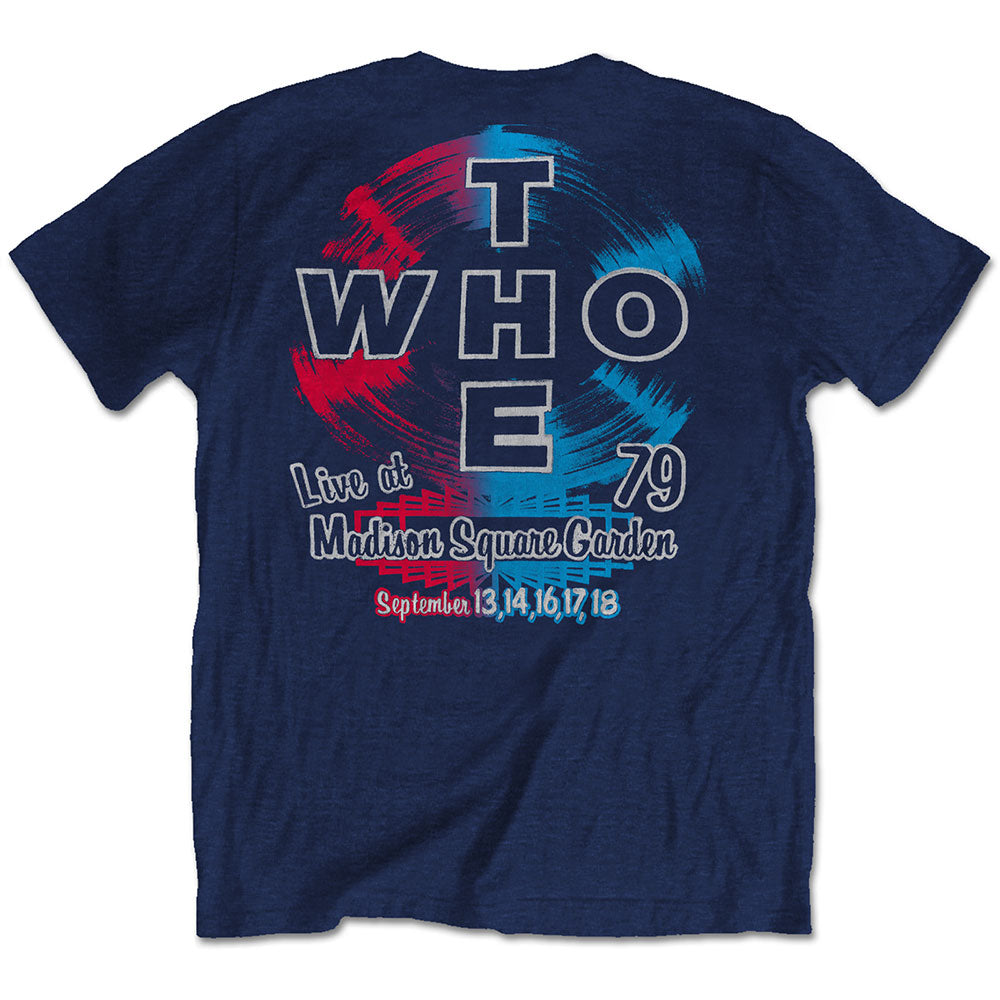 The Who Unisex T-Shirt: Long Live Rock '79 (Back Print) T-Shirt