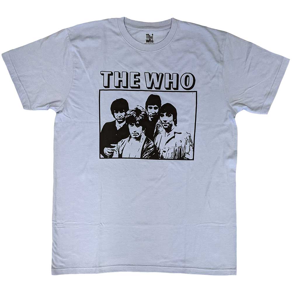 The Who Unisex T-Shirt: Band Photo Frame T-Shirt