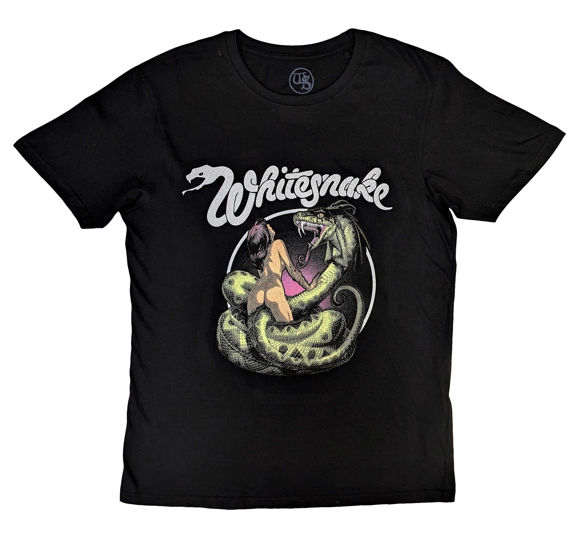 Een foto van een T-Shirt van Whitesnake.