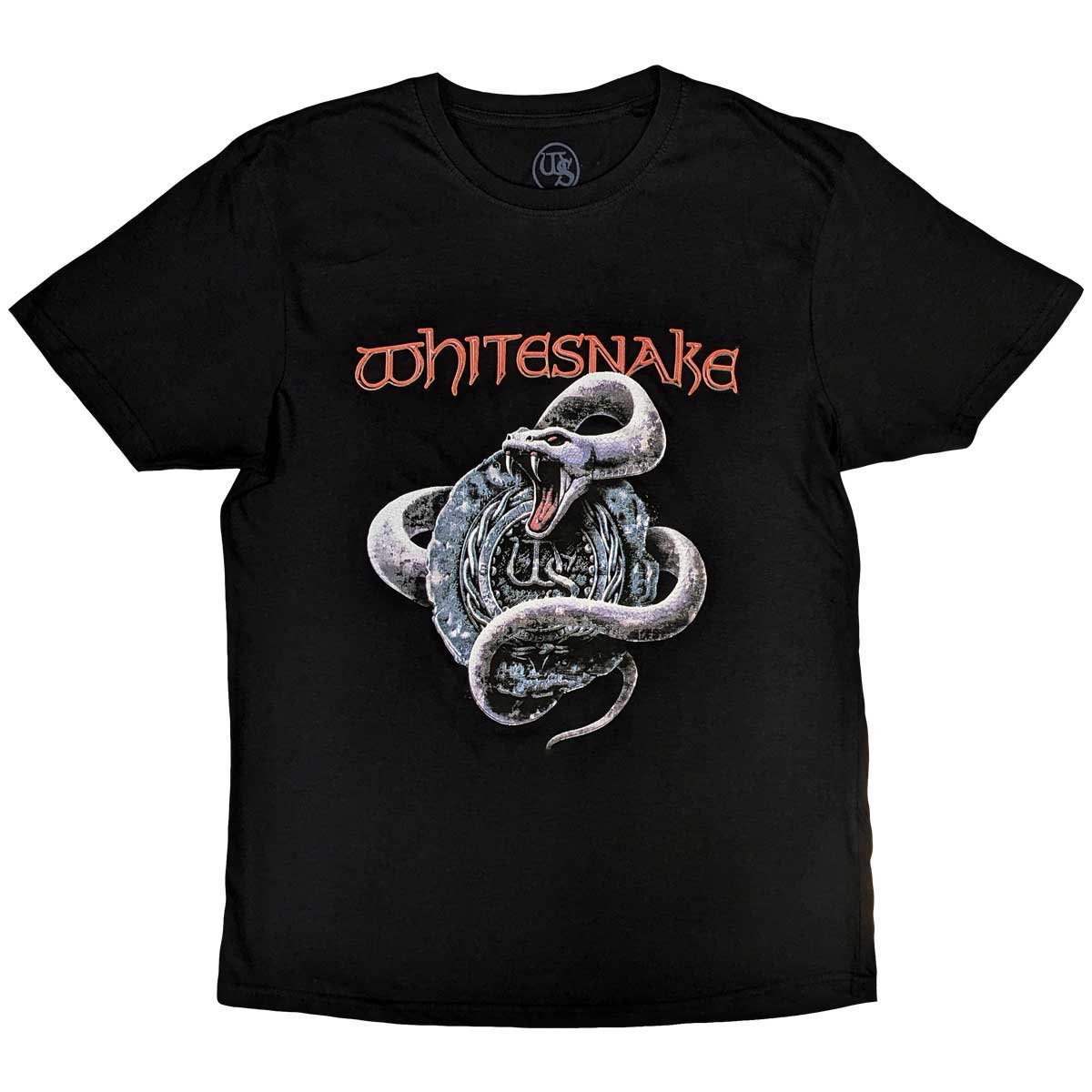 Een foto van een T-Shirt van Whitesnake.