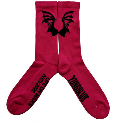 Yungblud Unisex Ankle Socks: Life on Mars Tour (UK Size 7 - 11) Enkelsokken