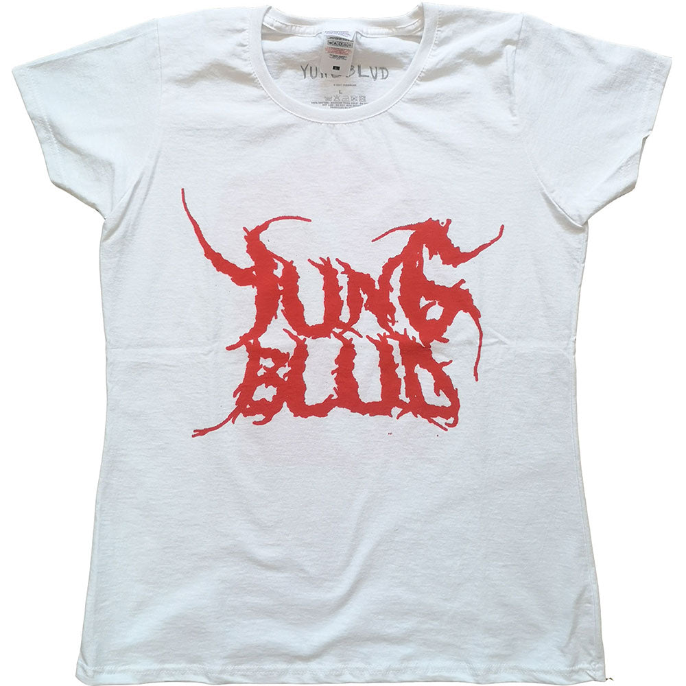 Yungblud Ladies T-Shirt: DEADHAPPY (Back Print) T-Shirt