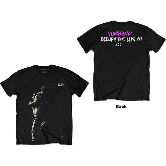 Yungblud Unisex T-Shirt: Occupy the UK (Back Print) T-Shirt