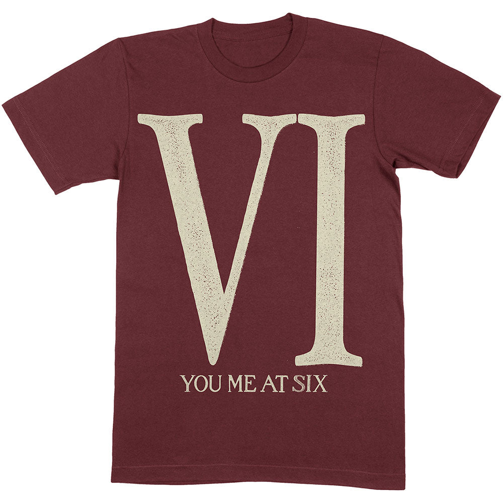 You Me At Six Unisex T-Shirt: Roman VI T-Shirt