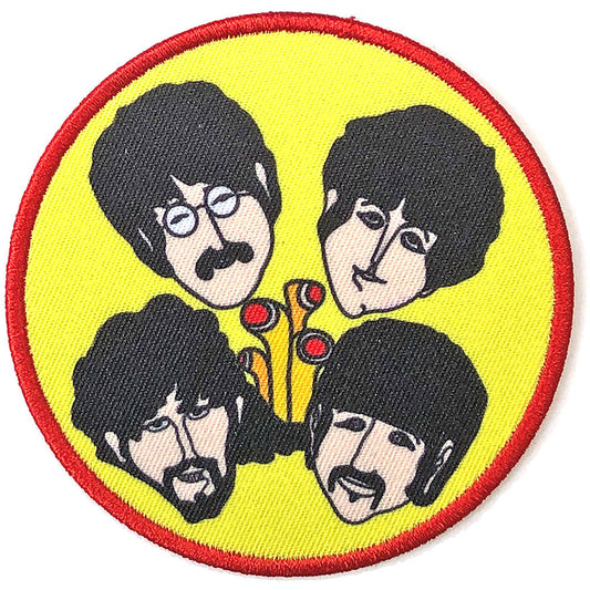 The Beatles Standard Patch: Yellow Submarine Perryscopes & Heads (Loose) Standaard patch