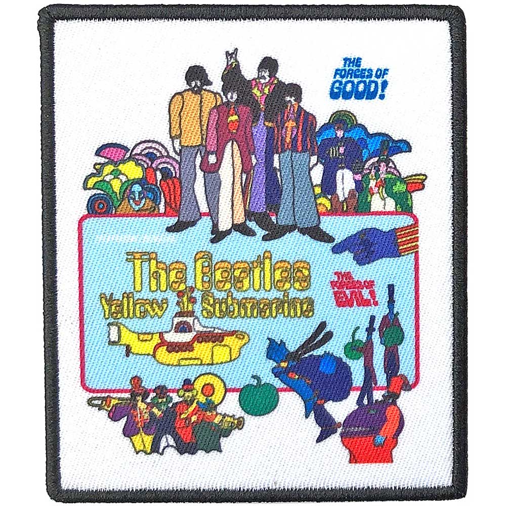 The Beatles Standard Patch: Yellow Submarine Movie Poster (Loose) Standaard patch