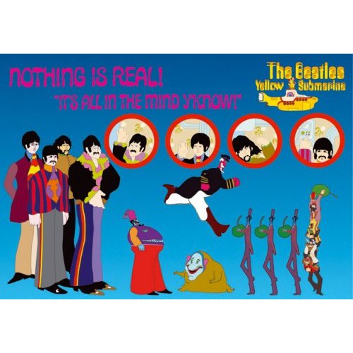 The Beatles Postcard: Nothing is Real (Standard) Postkaart