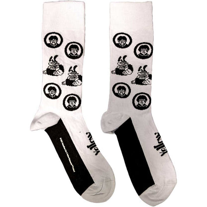 The Beatles Unisex Ankle Socks: Band & Meanies Monochrome (UK Size 7 - 11) Enkelsokken