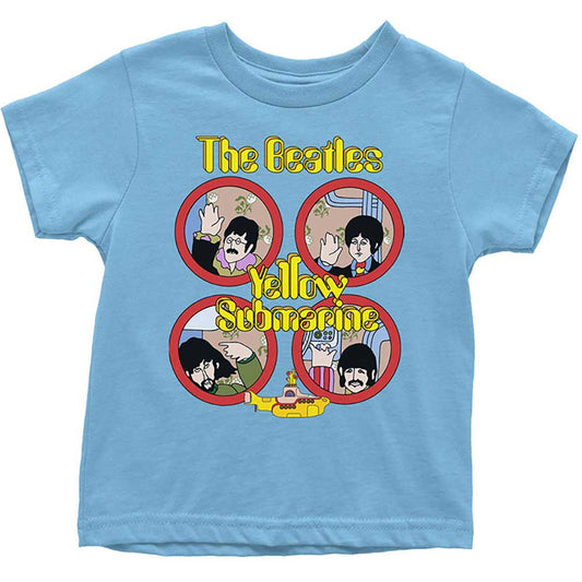 The Beatles Kids Toddler T-Shirt: Yellow Submarine Portholes Toddler T-Shirt