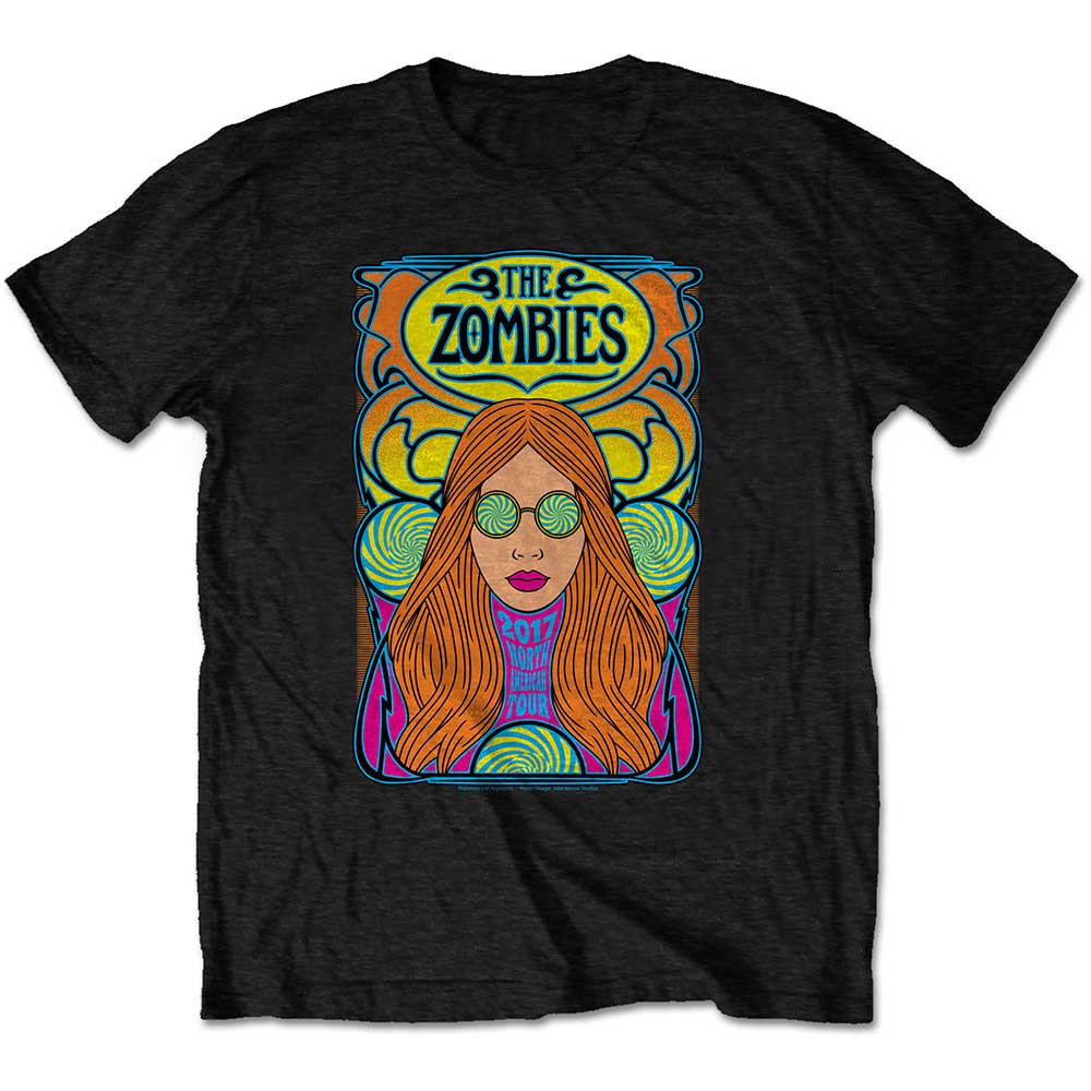 The Zombies Unisex T-Shirt: North American Tour T-Shirt